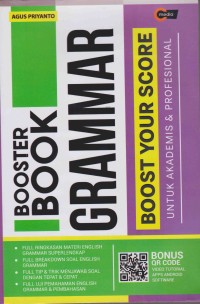 Booster Book Grammar