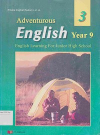 Adventurous English Year 9: english learning for junior high school