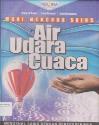 Mari Mencoba Sains air ,Udara Cuaca