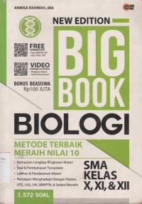 Big Book Biologi SMA/MA kelas X, XI & XII